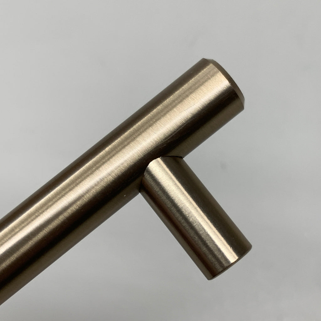 BERENSON (10 PACK) Traditional Advantage Two T-Bar Pull Champagne 3" 9540-20CZ-P