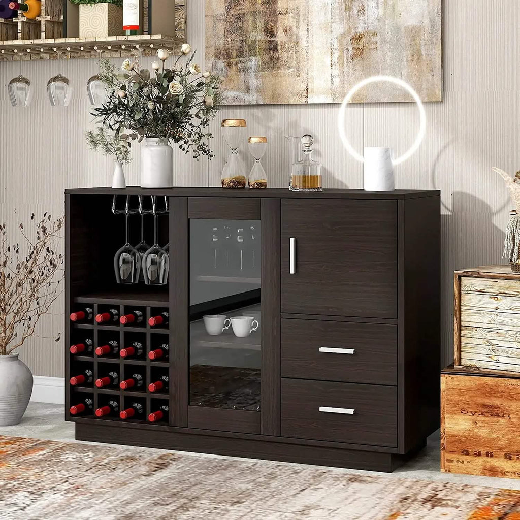 47" Console Dining Table Buffet Sideboard