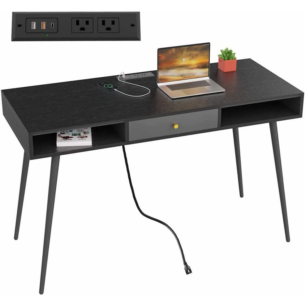 47" Mid Century Modern Desk