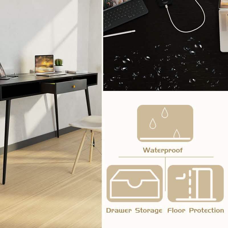 47" Mid Century Modern Desk