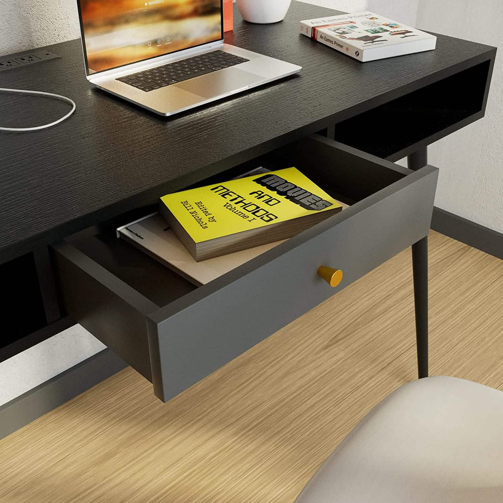 47" Mid Century Modern Desk