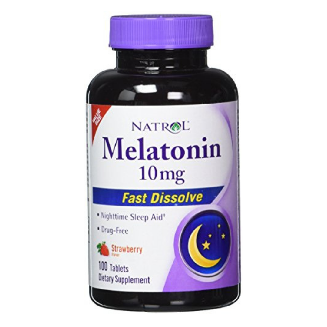 Natrol Melatonin 10mg Fast Dissolve Tablets Strawberry (100 ct)