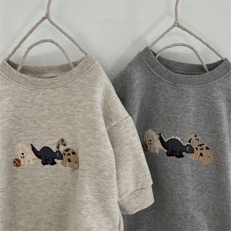 Ins Infant Toddler Korean Style Winter Clothes Jumpsuit