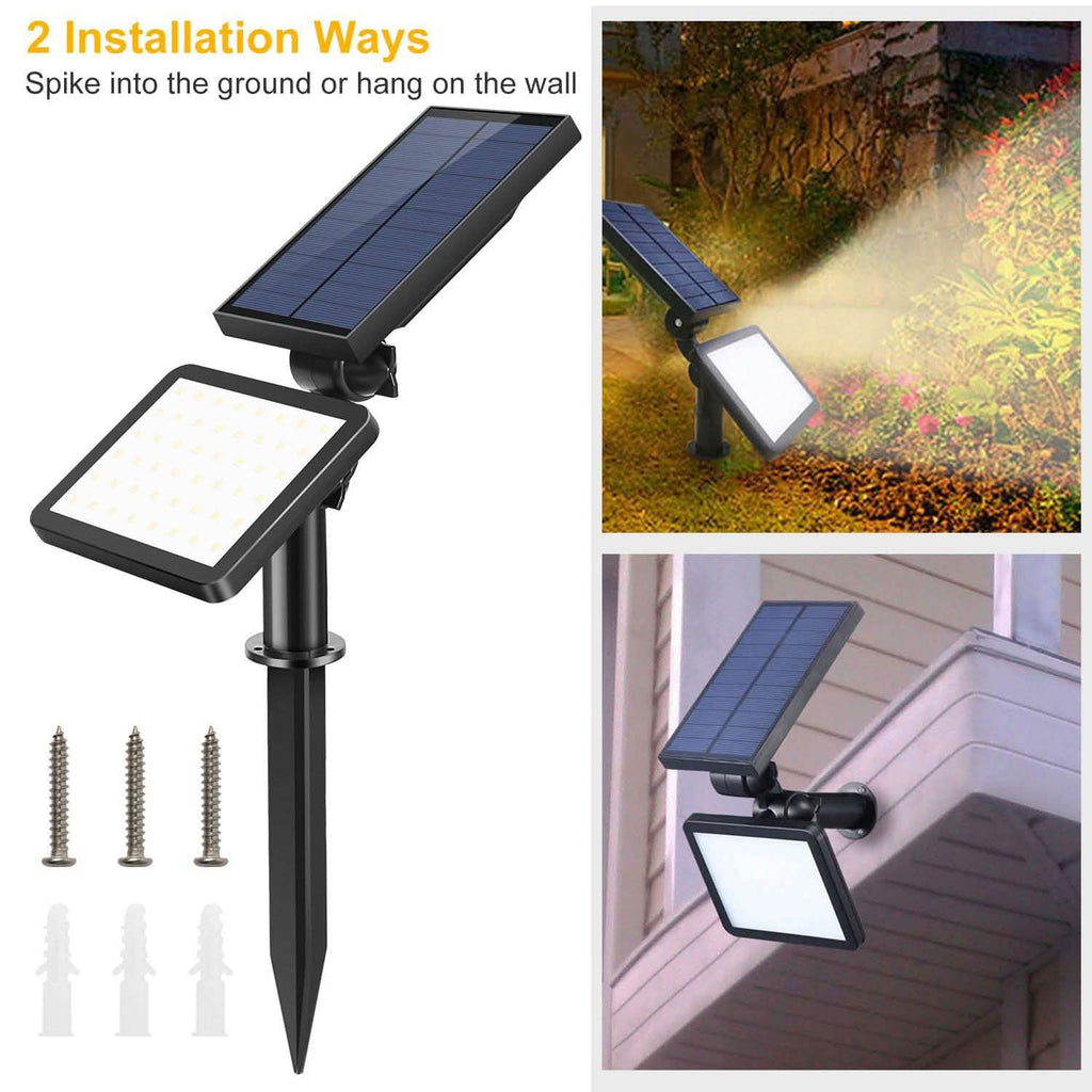 48 LED Solar Spotlight Outdoor