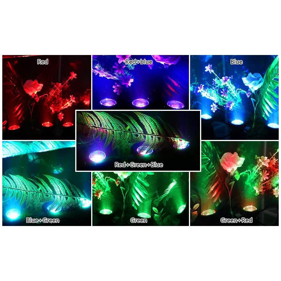 48 LED Waterproof Underwater Spotlight Lights Submersible Lamp