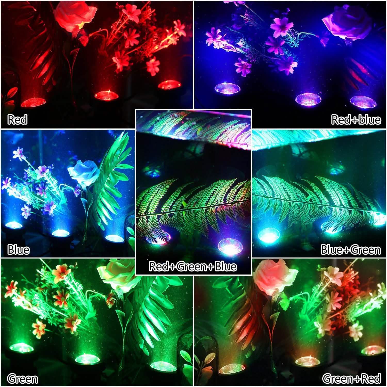 48 LED Waterproof Underwater Spotlight Lights Submersible Lamp