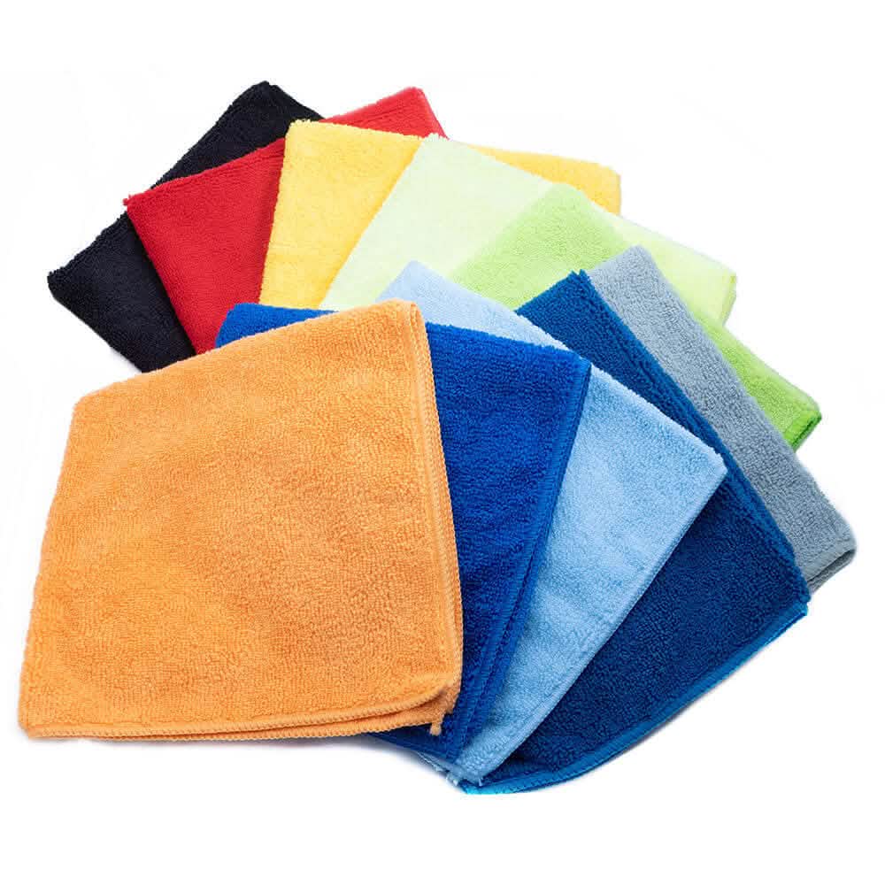 48-Pack: 100% Ring-Spun Cotton Assorted Colors Washcloths