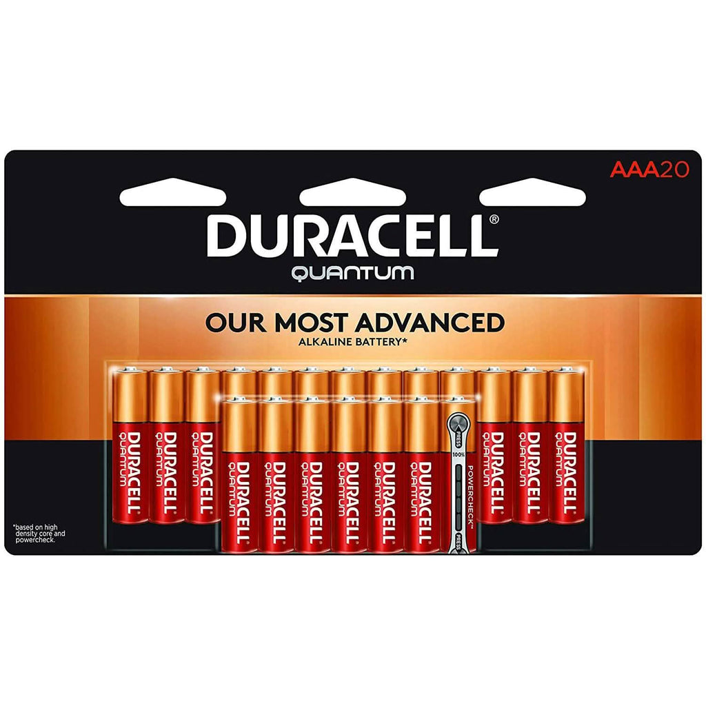 48-Pack: Duracell - Quantum AAA Alkaline Batteries