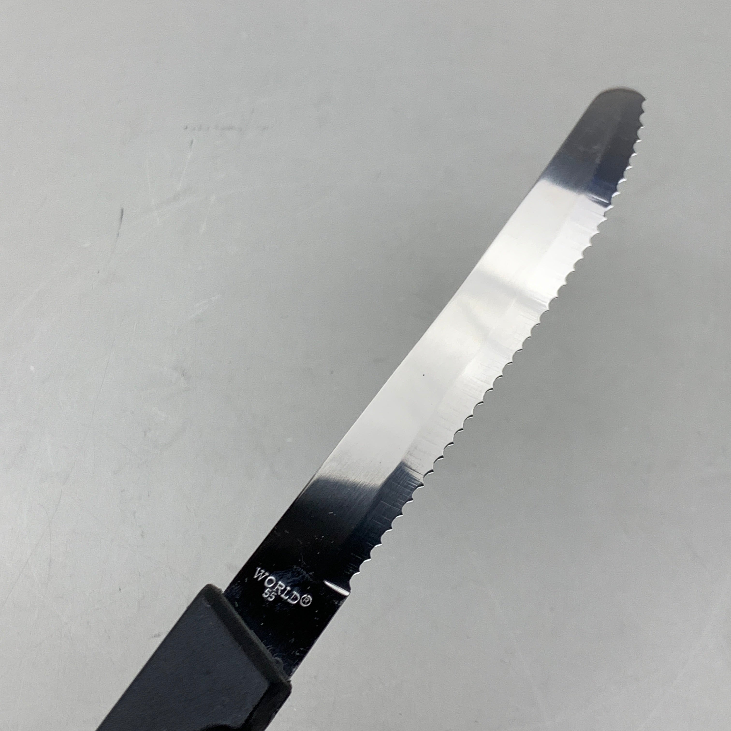 WORLD TABLEWARE (2 PACK) 24 Total Round Tip 8-3/4" Steak Knifes 201 2702
