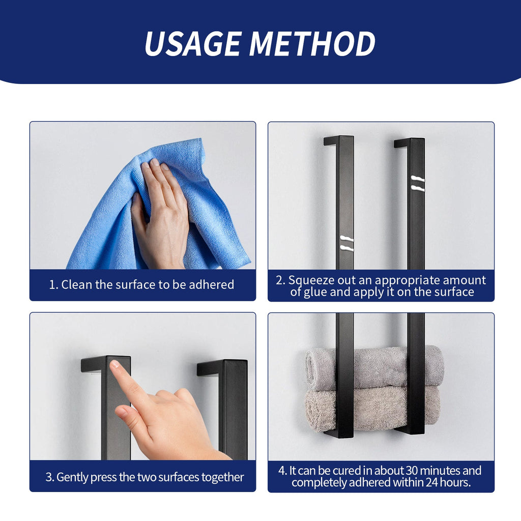 Nail-free Adhesive, Household Hardware Auxiliary Adhesive Glass Shelving Adhesive Hole Free Nail-free Adhesive