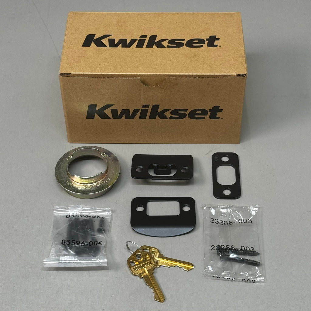 KWIKSET Amador Handleset Deadbolt Keyed 1 Side Exterior Only Smart Key 96870-148