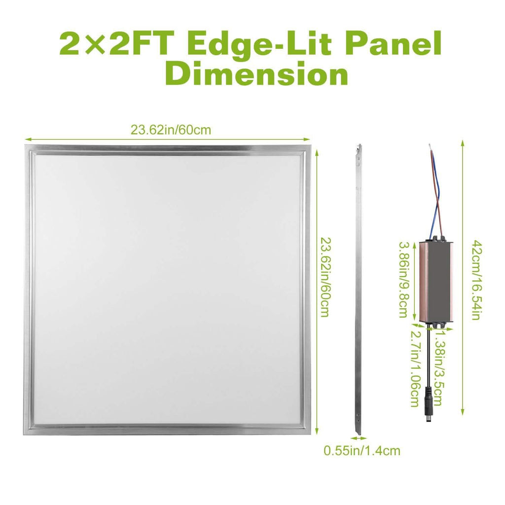 48W 2×2FT LED Panel Light 3200LM