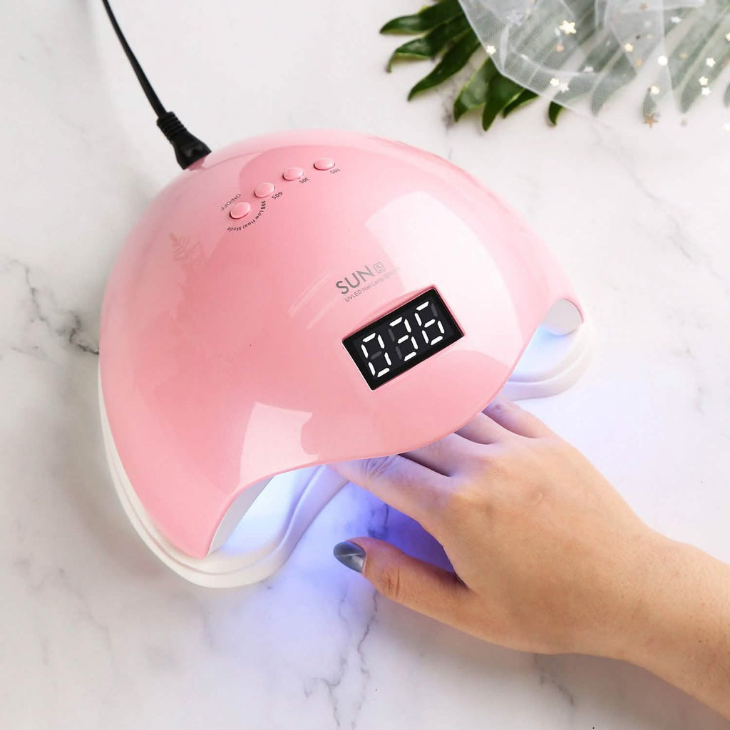 48W UV LED Gel Nail Lamp with 4 Timer