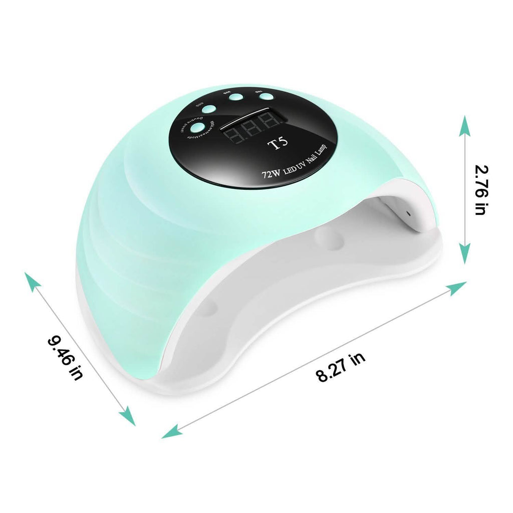 48W UV LED Gel Nail Lamp with 4 Timer