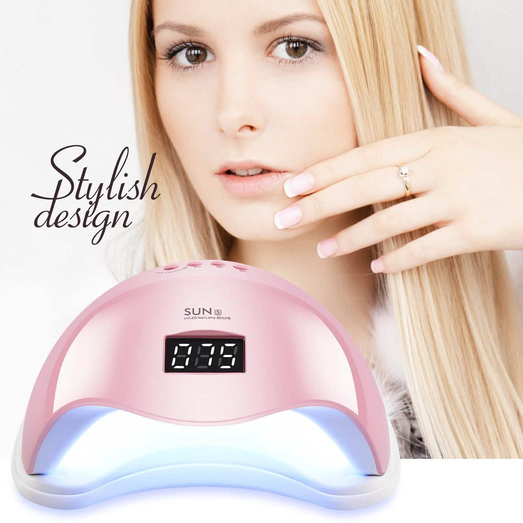 48W UV LED Gel Nail Lamp with 4 Timer