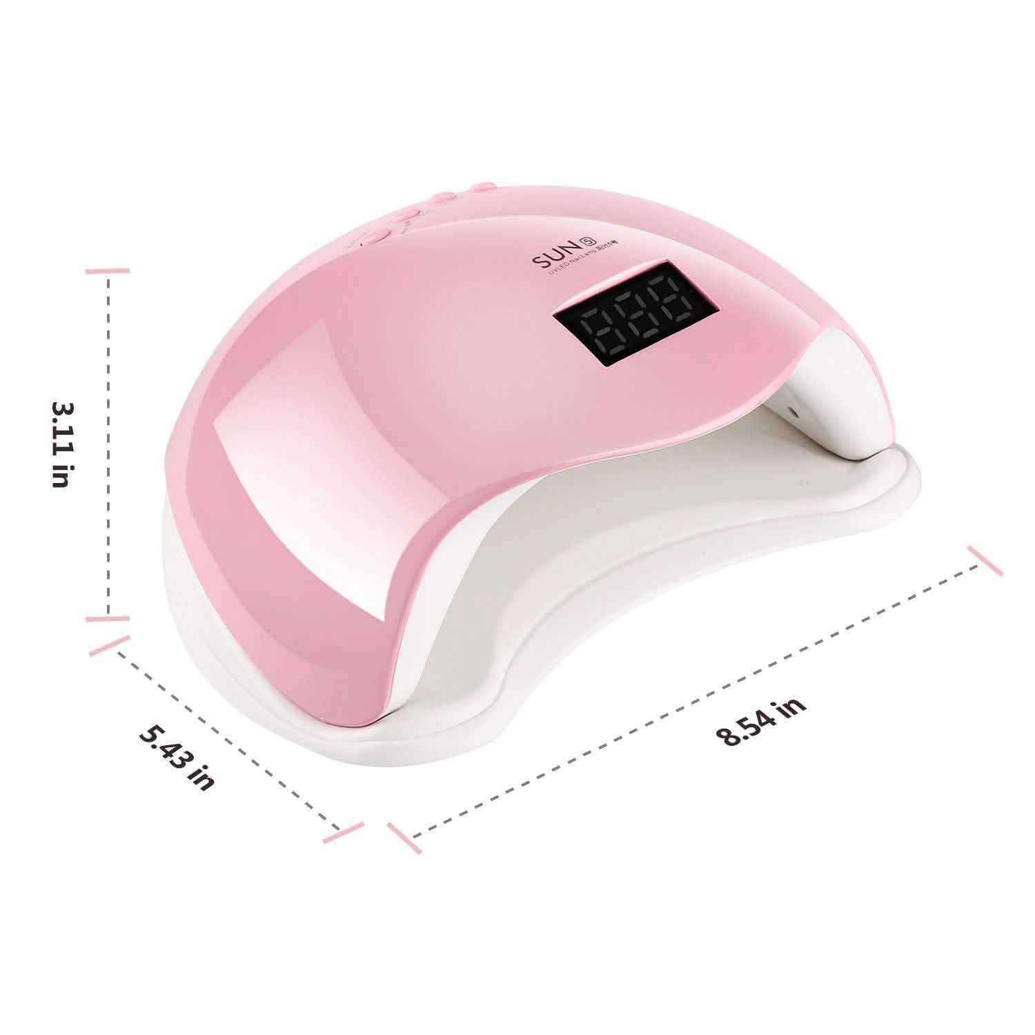 48W UV LED Gel Nail Lamp with 4 Timer