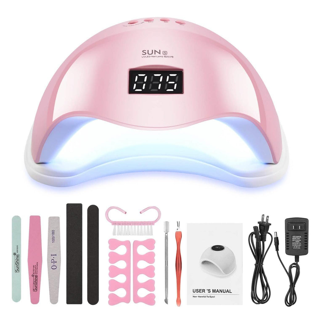 48W UV LED Gel Nail Lamp with 4 Timer