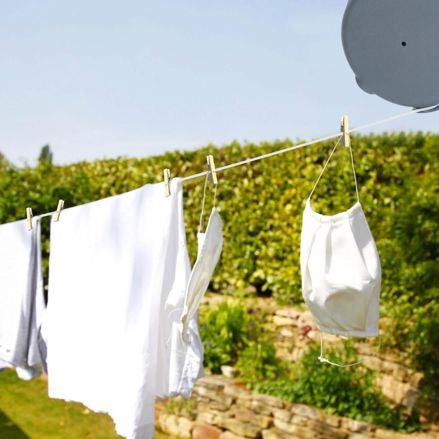 49 Ft. Retractable Clothesline Rope