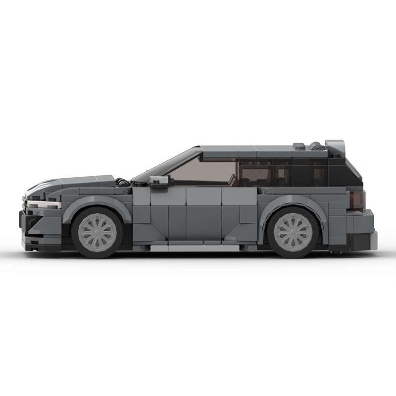 Building Block Sports Car Assembled Model Toy
