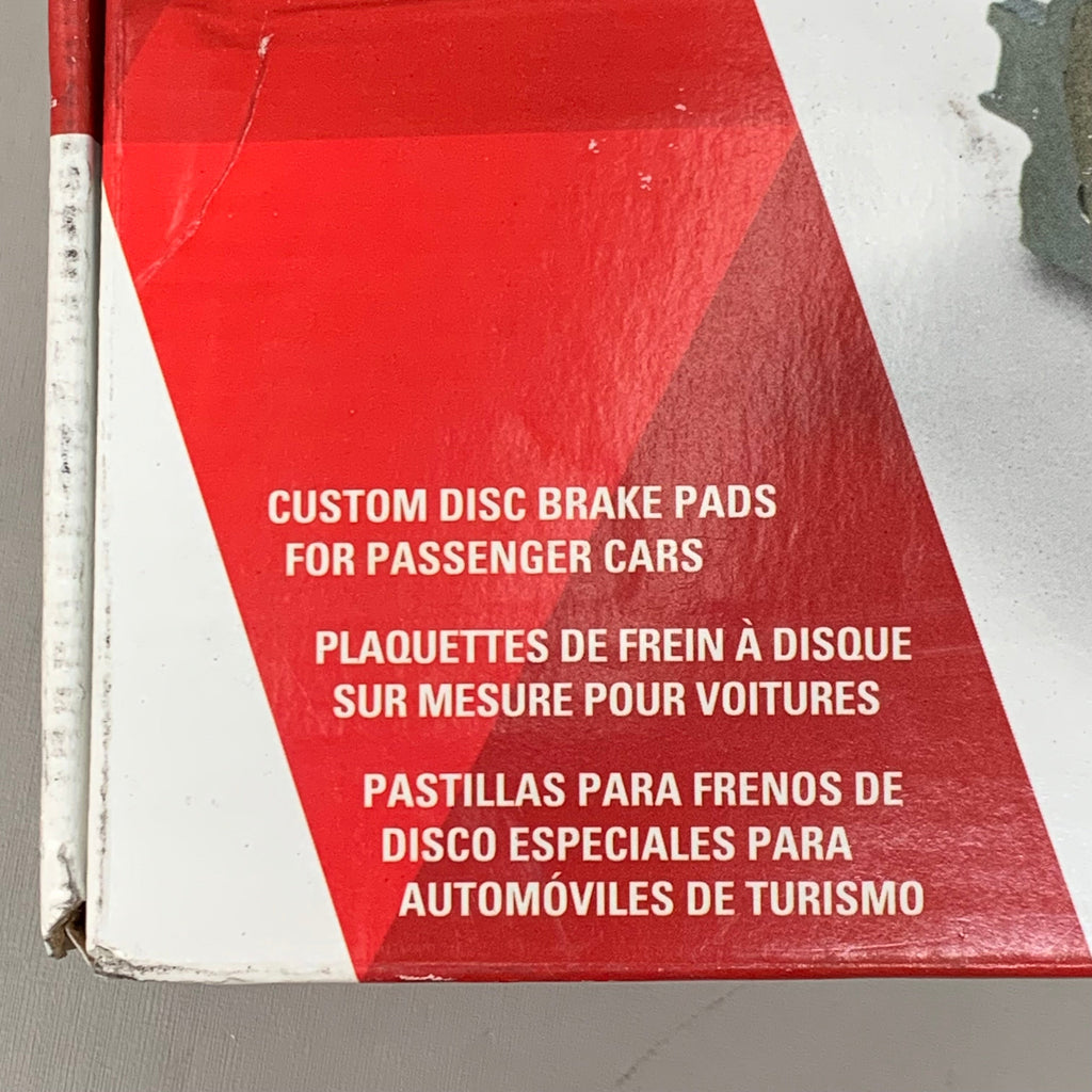WAGNER OEx Premium Ceramic Disc Brake Pad Set 6" x 2" Grey OEX815D