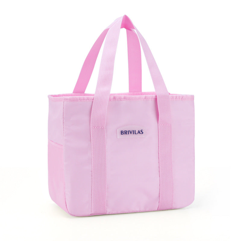 Simple style fresh ice pack commuter insulation lunch box bag lunch lunch bag