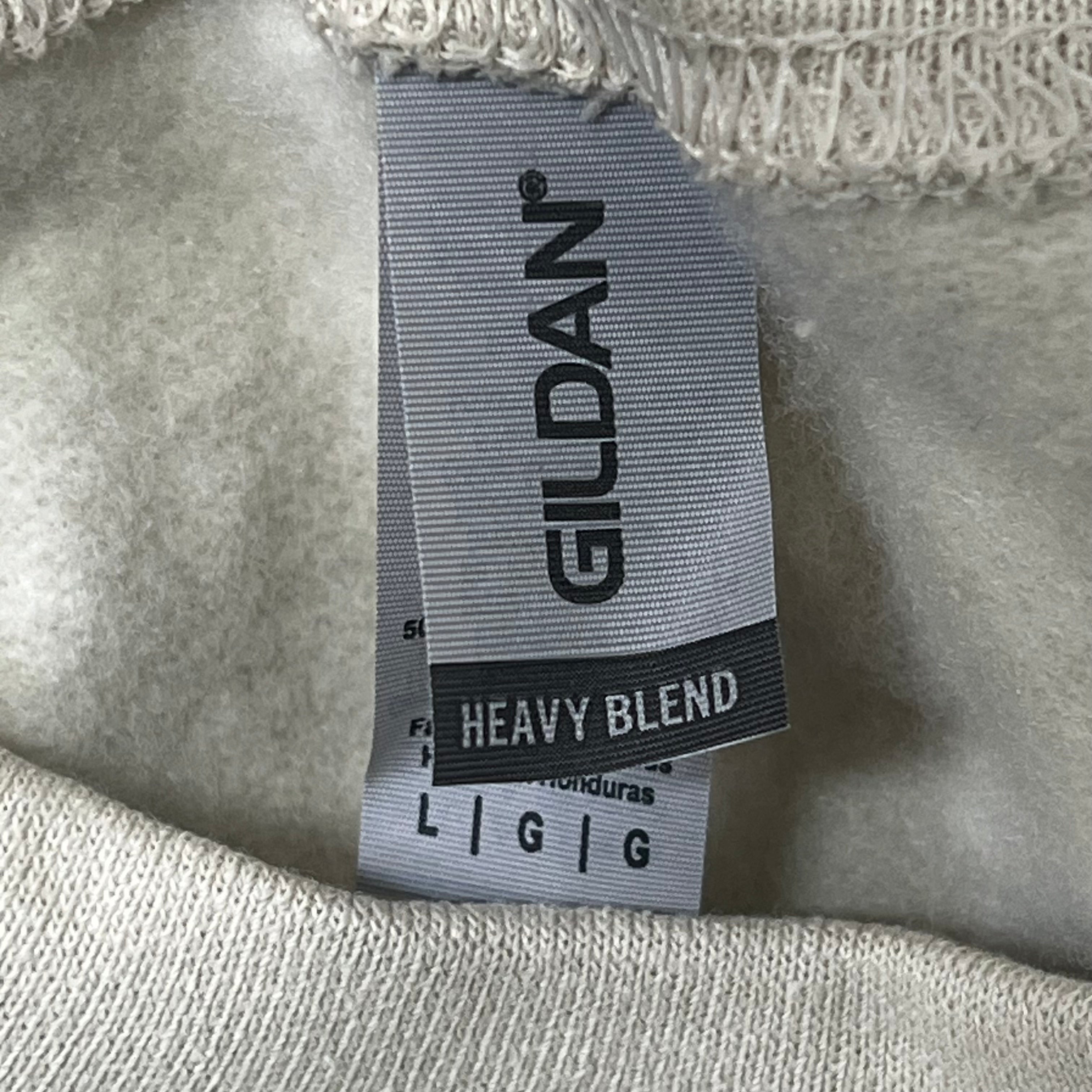 GILDAN (36 PACK) Heavy Blend Crewneck Sweatshirt Men's Sz L Sand G180