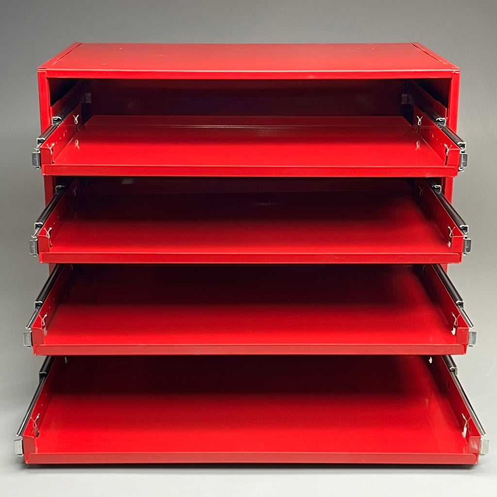 IMPERIAL Steel Equipment Rack 21.25"x15.5"x12.5" Red 310B-17-S1181