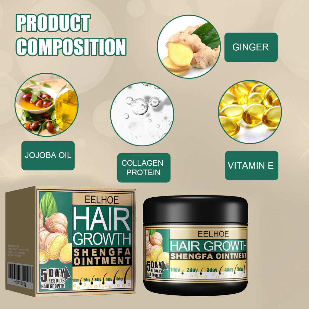 Ginger Hair Care Cream Nourishing, Soft, Nourishing And Repairing Dry Scalp Massage Cream