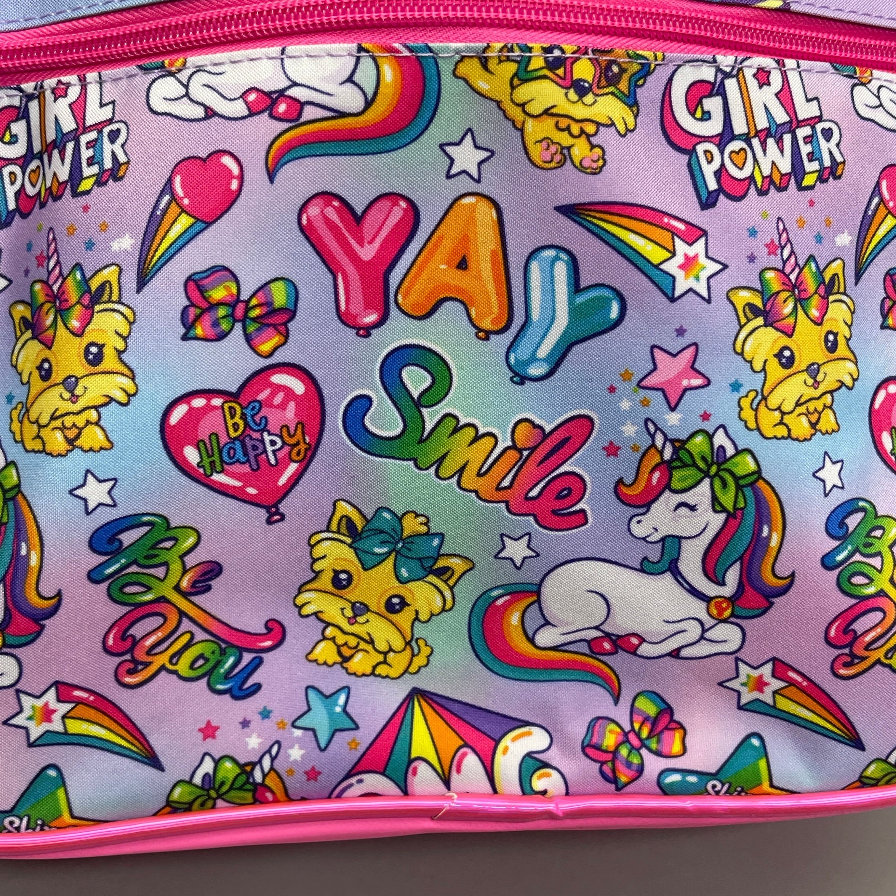 ACCESSORY INNOVATIONS JOJO Siwa Nickelodeon “Be You” Backpack & Lunch Bag Pink