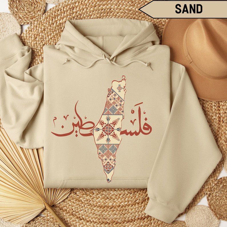 Hoodies Palestine Traditional Hoodie Arabic