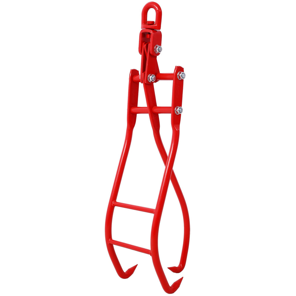 28in 3 Claw Log Grapple for Logging Tongs, Eagle Claws Design Log Lifting Tongs Log Grabs, Timber Lifting Tongs for Truck, ATV,