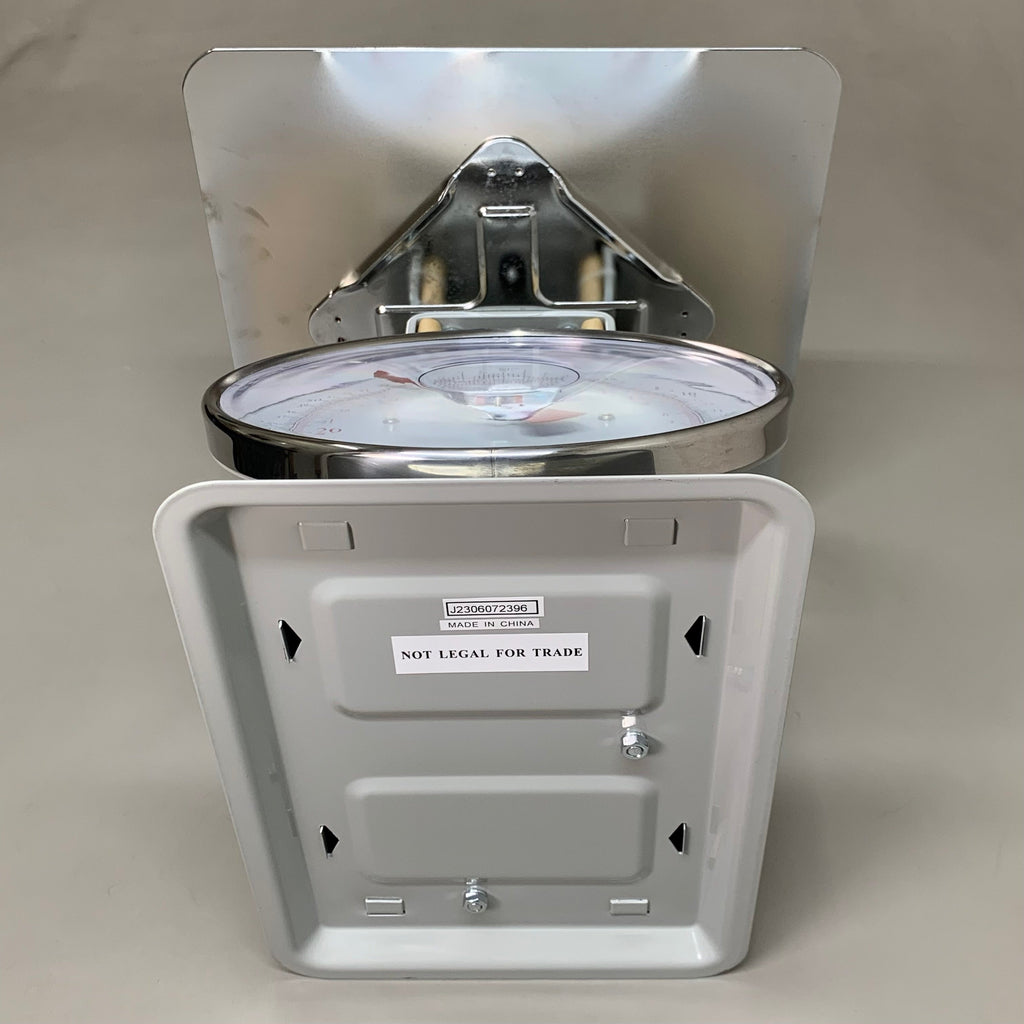 WINCO Mechanical Receiving Scale w/ 9" Dial 60 Pound SCAL-960