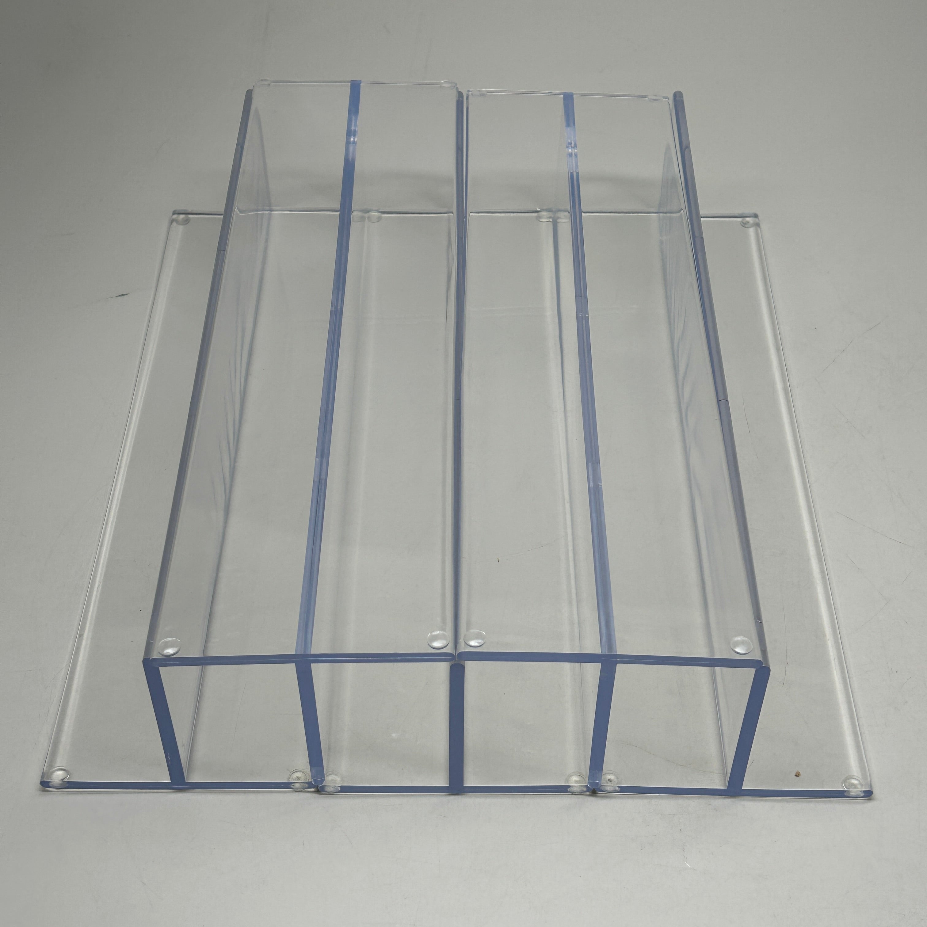 SIFFRON (5 PACK) Bin Divider Ulta Beauty Tiered Clear 7809330933 (New)