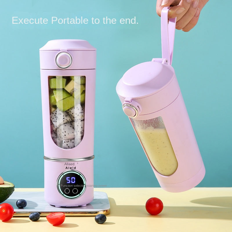 High-end juicer household crushed ice juicer cup USB charging portable juicer outdoor travel cup 12 dollars
