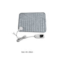 Heating pad single person draped warm blanket