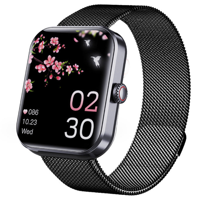 F57L sports wristband heart rate blood pressure monitoring body temperature information push Bluetooth smart watch