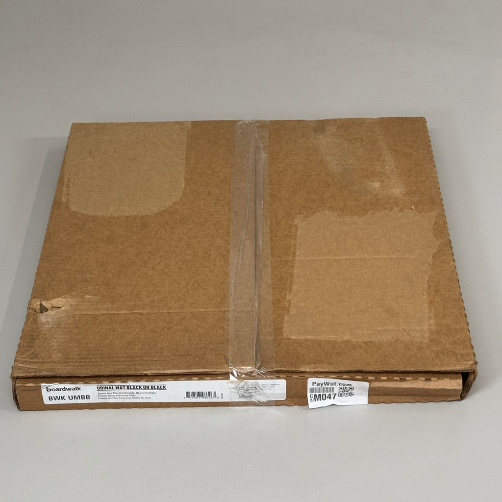 BOARDWALK (6 PACK)Urinal Mats 2.0 Include Month Markers for Replacing 17.5"x20"