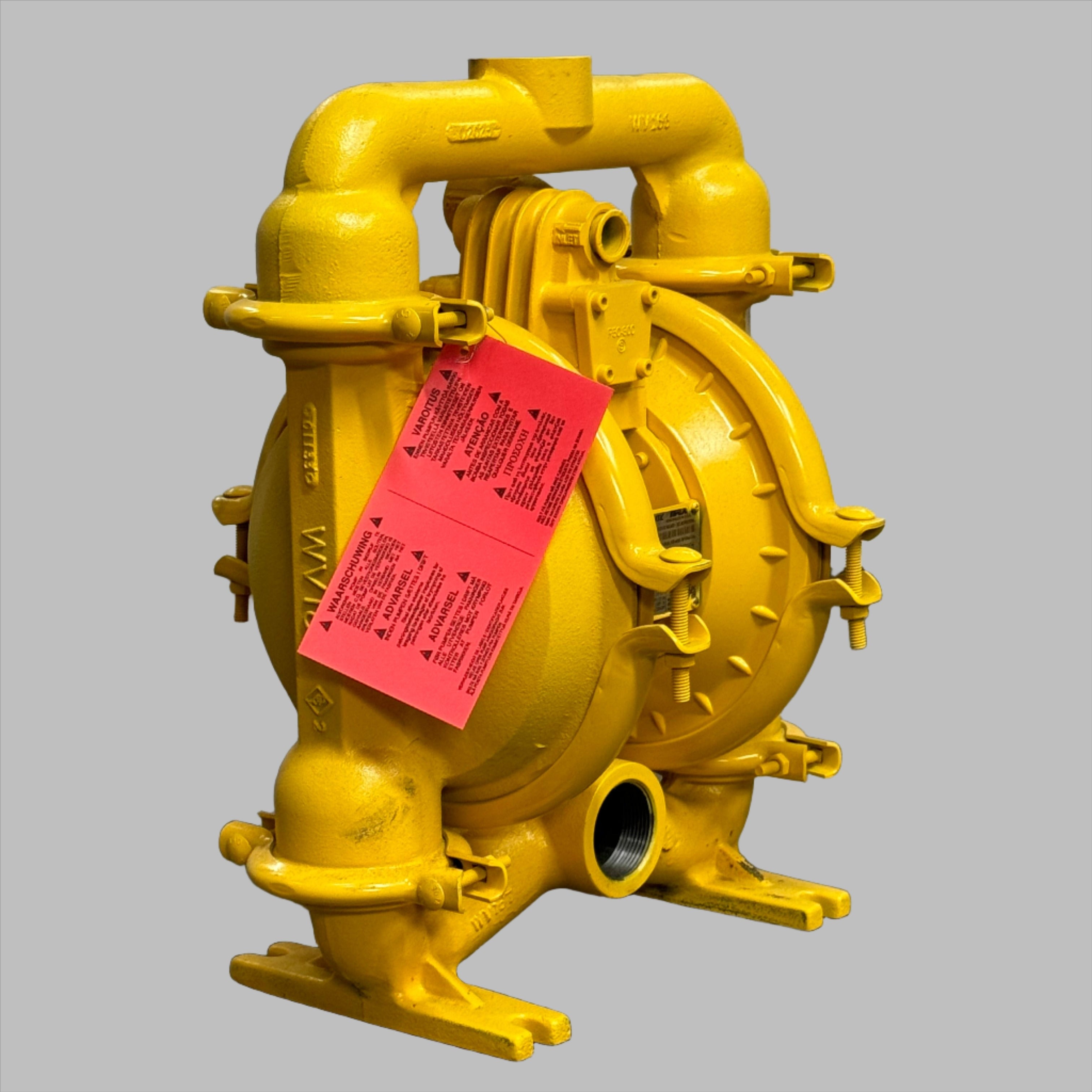 VERSAMATIC AODD Pump E4CA1R110-ATEX Yellow