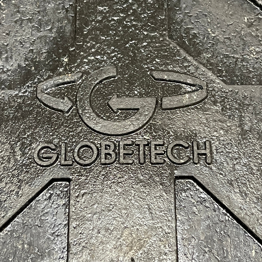 GLOBETECH Rubber Mud Flaps 1/4" Thick x 24" W x 36" L Black 2436CD (New)