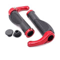 Bicycle Grip Handlebar End Cap Aluminium Alloy Lock Mountain Handle Bar Grip Bike Anti-Skid Rubber Bicycle Skid-Proof Grips New Generation Bike Handlebar Grip Soft Gel Inserts Shock Resistance Ergonomics Comfort Design