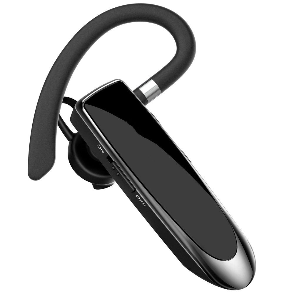 Bluetooth Earpiece V5.0 Wireless Handsfree Headset With Microphone 24 Hrs Driving Headset 30 Days Standby Time Bluetooth Music Headset Waterproof Earphone Works On All Smartphones Sport Wireless Earphones
