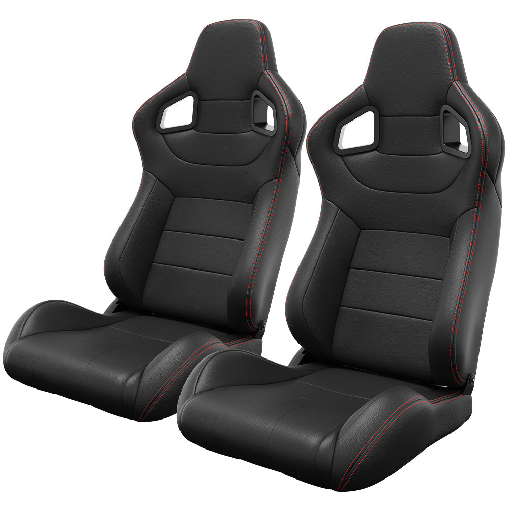 Two Universal Bucket Racing Seats -seat Bracket Not Included