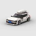 Small Particle Moc City Vehicle Race Model Puzzle
