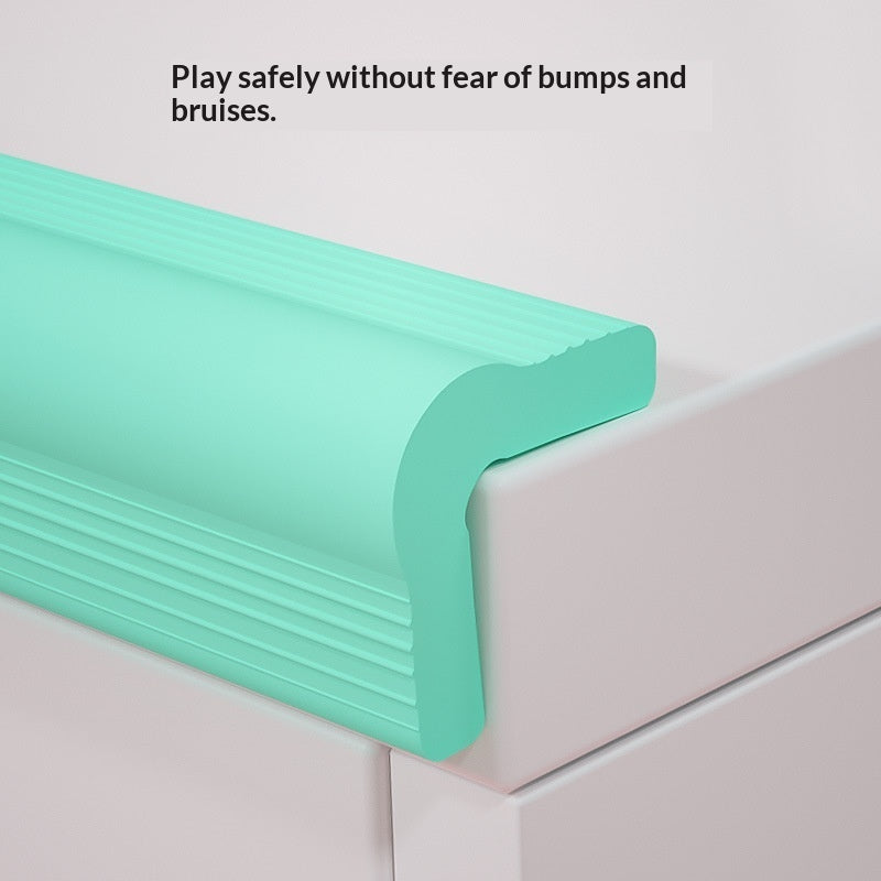 L Shaped Child Safe Corner Guards For Walls To Protect Babies Soft Padding For Home Use