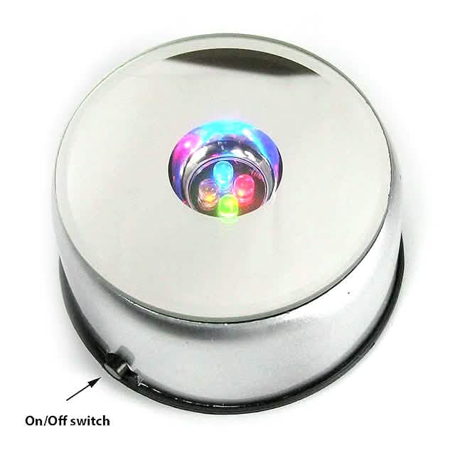 4 LEDs Illuminated Base Lamp