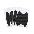 4Pcs/Set Car Door Sticker Carbon Fiber Scratches Resistant Cover Auto Handle Protection Film Exterior Styling Accessories New Car Door Handle Cup Scratch Protector Scratches Protective Films Clear Side Sticker Scratches Car Door Protector Films