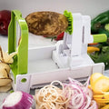 5-Blade Vegetable White Spiralizer and Slicer
