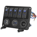 5 Gang Marine Panel Switch
