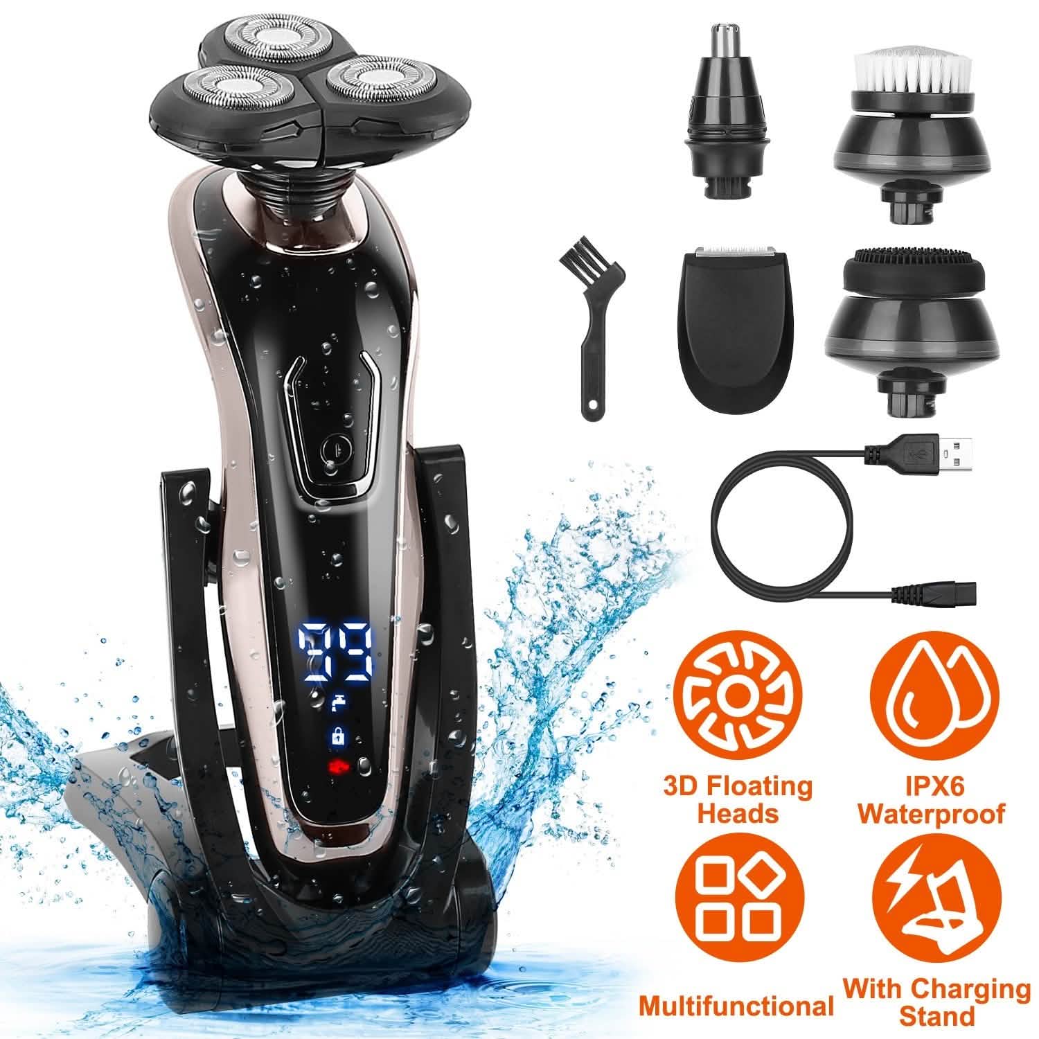 5-in-1 Electric Razor Shaver