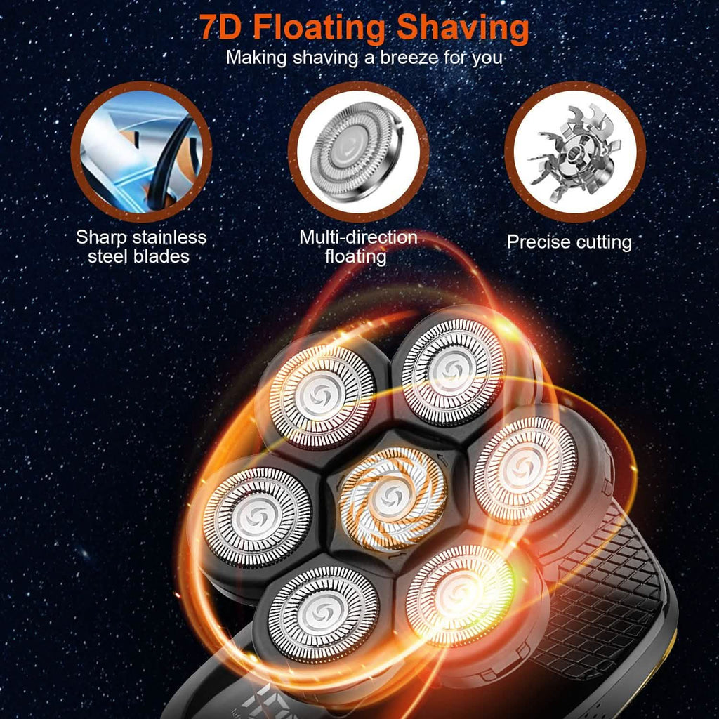 5-in-1 Rechargeable Cordless Trimmer Shaver Kit